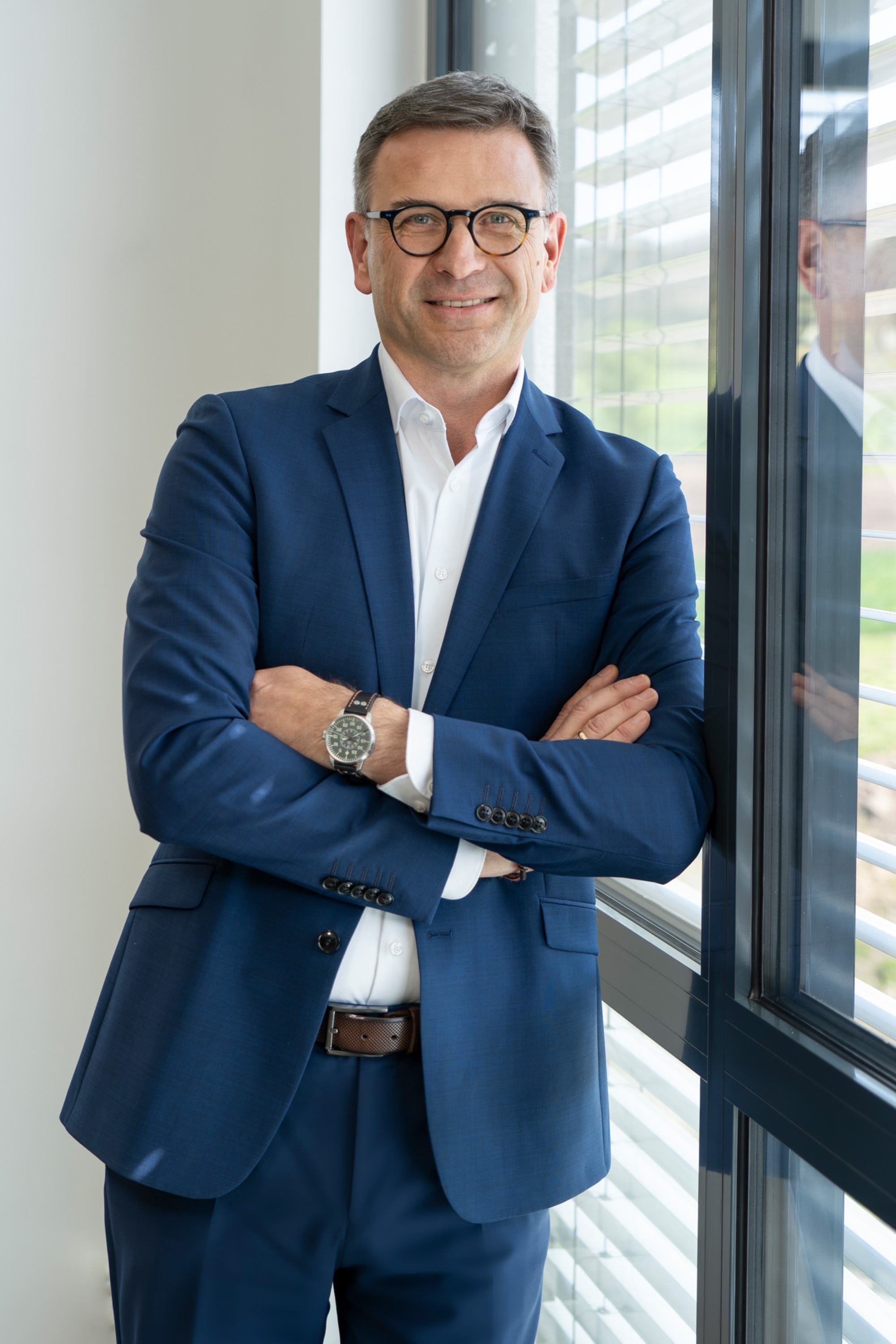 René Leroux ist seit 2022 Geschäftsführer und COO der Bott Gruppe